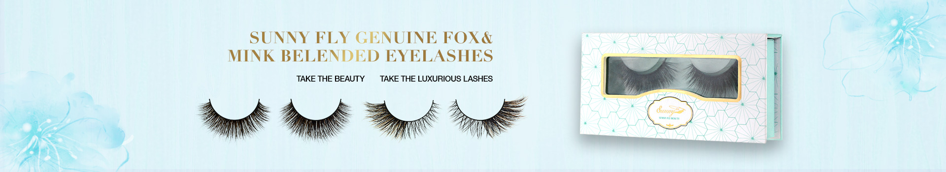 Fox & Mink Fur Blended Eyelashes FMB29